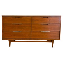 Vintage Mid Century Modern 6 Drawer Dresser Kent Coffey Tableau Collection