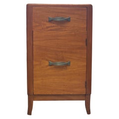 Tavolo da salotto vintage del Mid-Century Modern con cassetti a coda di rondine Circa 1950 - 1970.