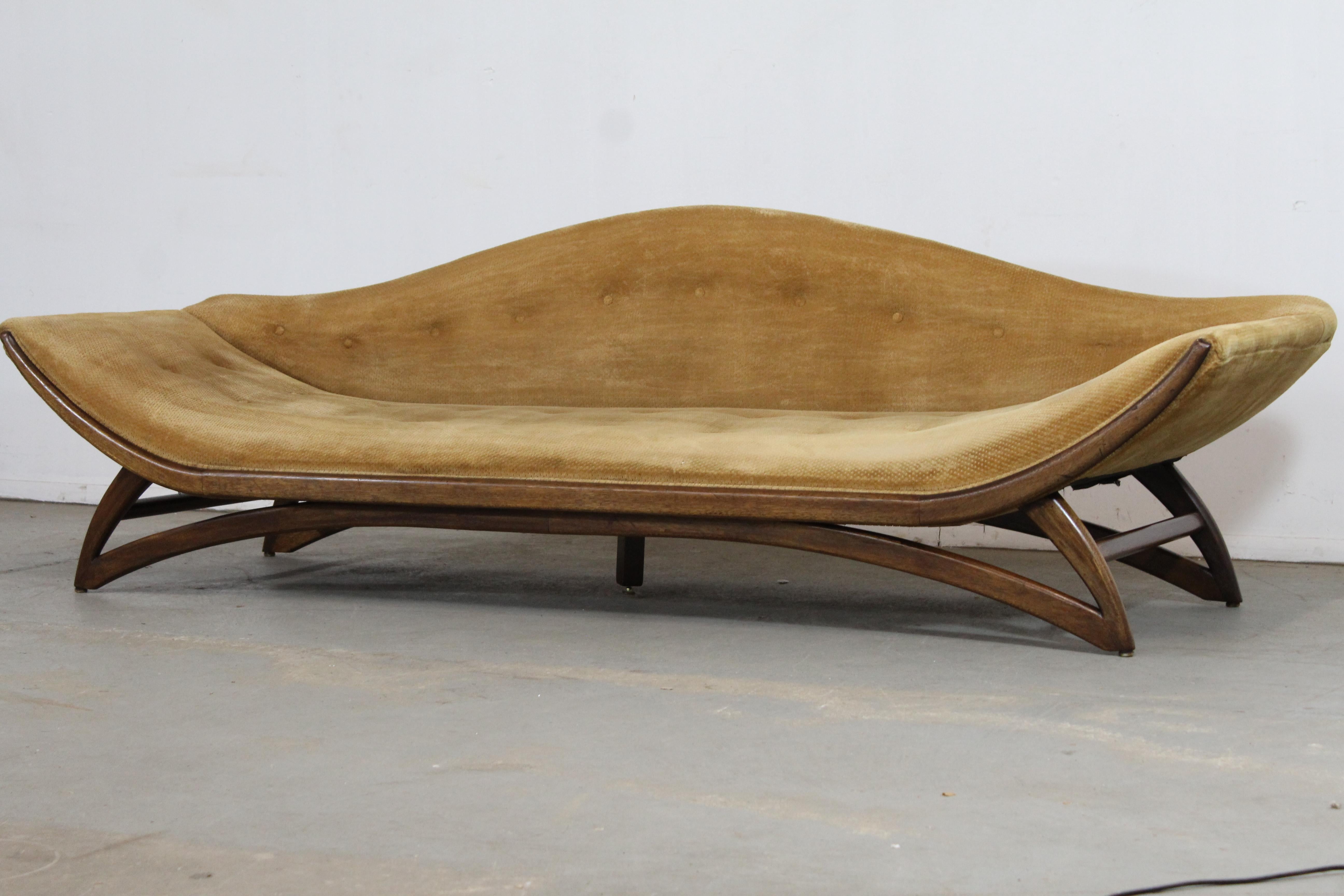 Vintage- Gondola-Sofa im Adrian Pearsall-Stil, Mid-Century Modern im Angebot 1