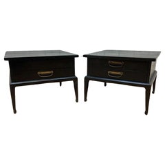 Mid Century Modern American of Martinsville Side Tables/Nightstand- Pair