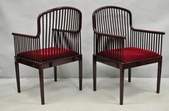 Vintage Mid Century Modern Andover Arm Chair by Davis Allen for Stendig - a Pair