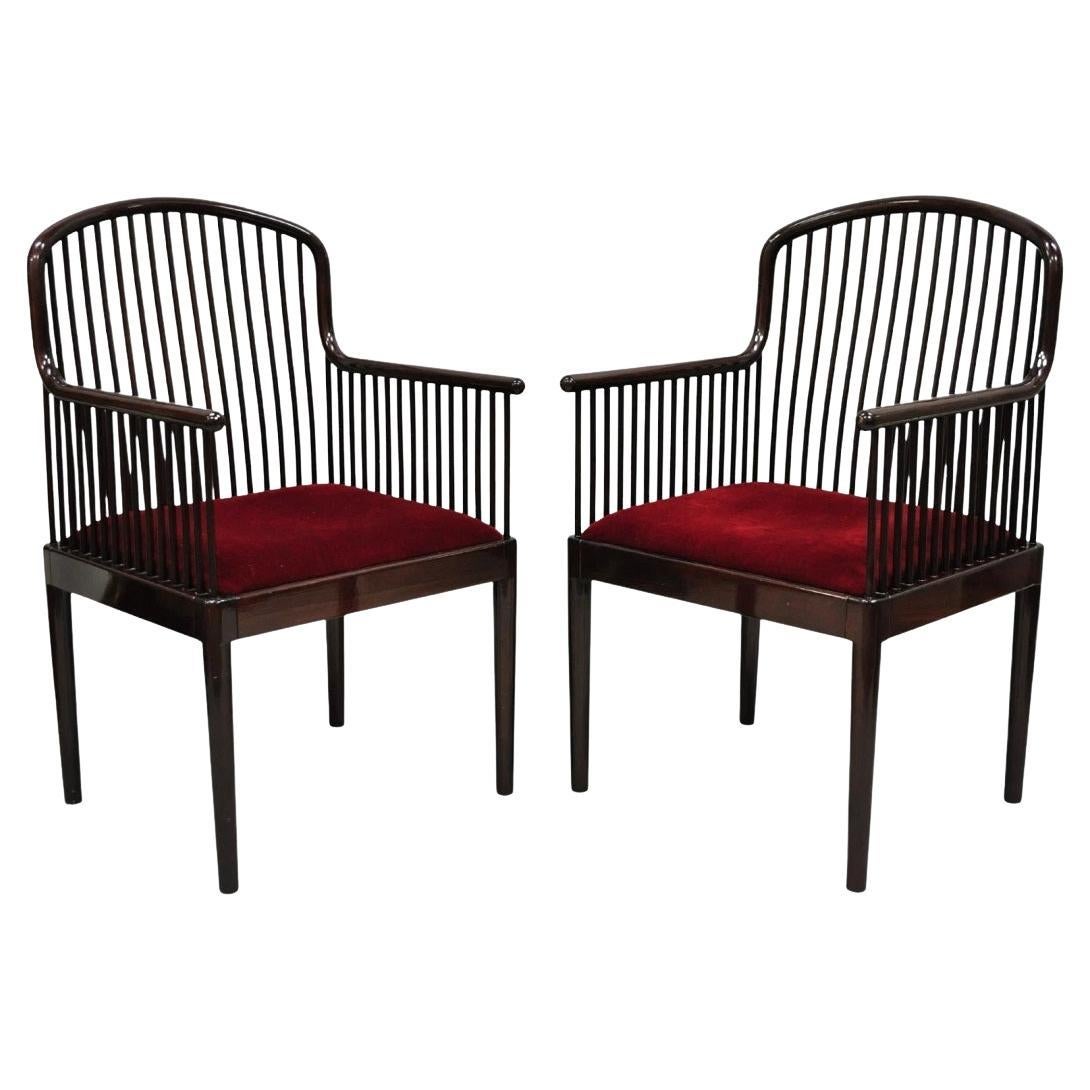 Vintage Mid Century Modern Andover Arm Chair by Davis Allen for Stendig - a Pair For Sale