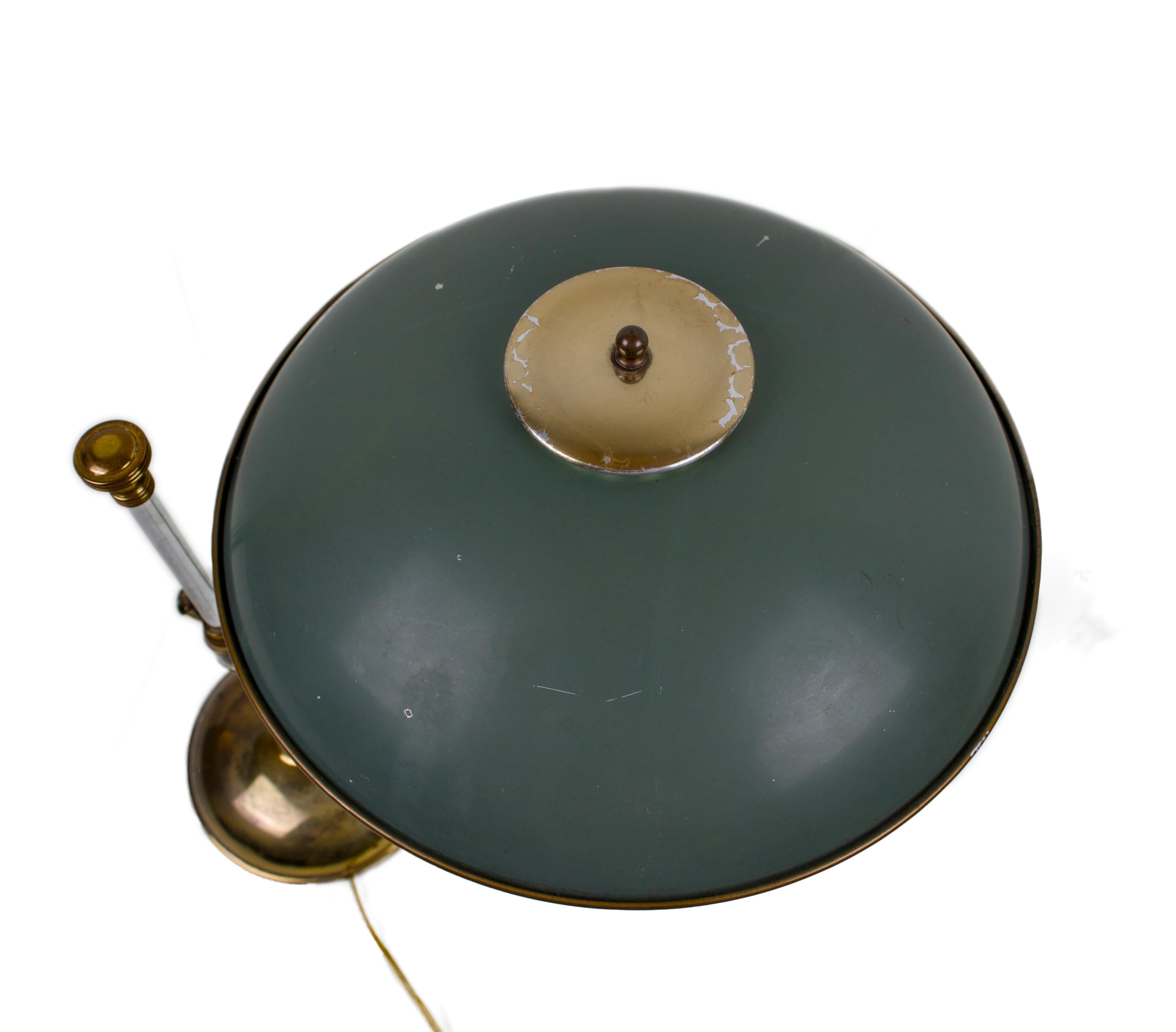 Lampe de table Cantilever, laiton, âge atomique en vente 3