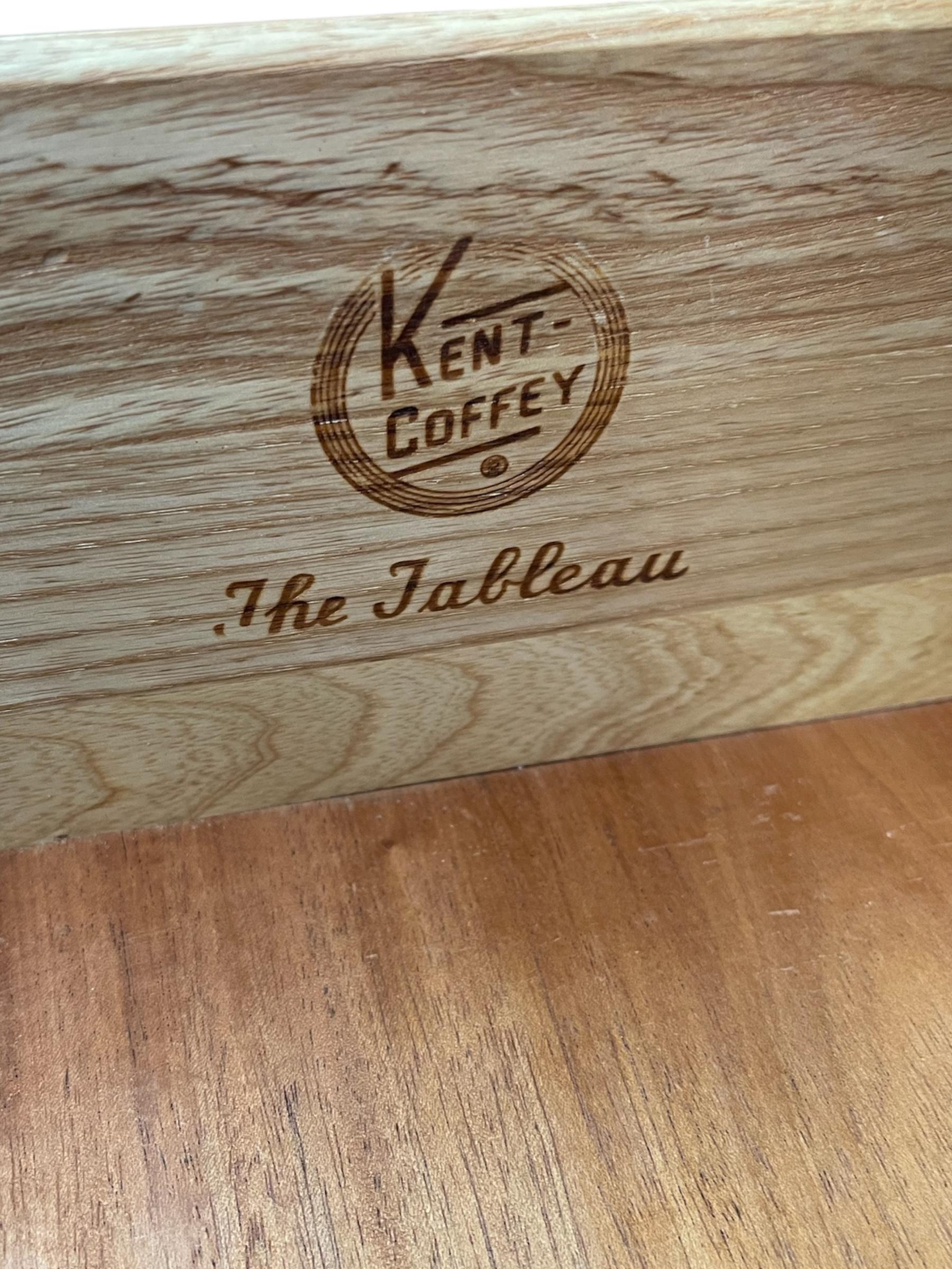 Vintage Mid Century Modern Bedroom Dresser Set -Kent Coffey Tableau Collection For Sale 4