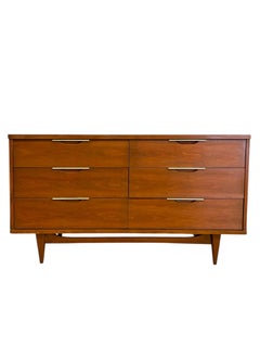 Vintage Mid Century Modern Bedroom Dresser Set -Kent Coffey Tableau Collection
