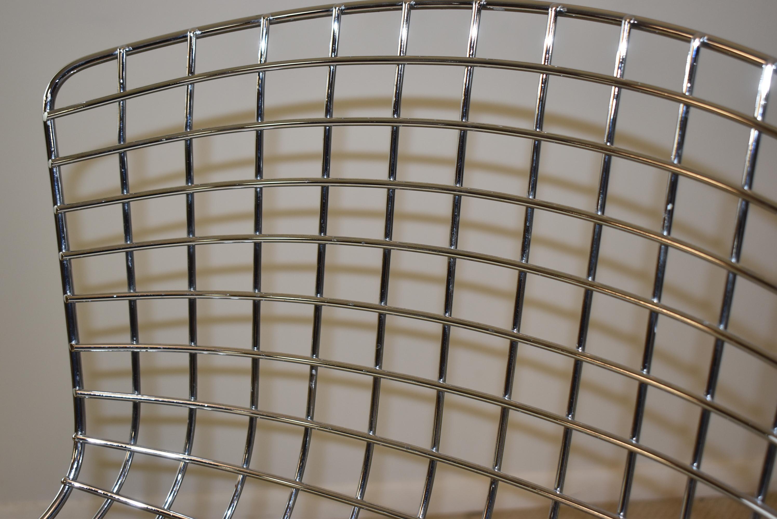Barhocker aus Bertoia für Knoll mit Draht, Mid-Century Modern (20. Jahrhundert) im Angebot
