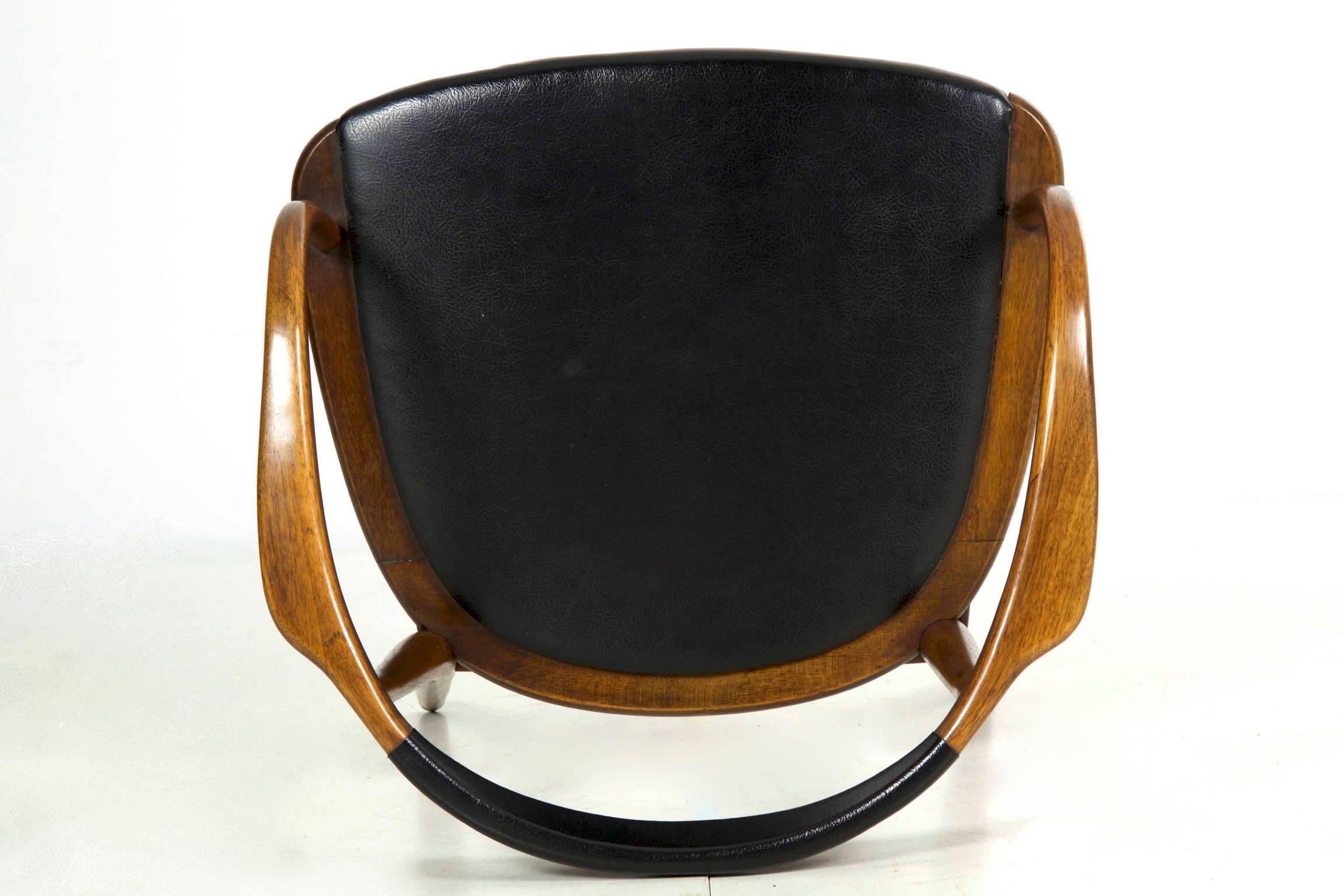 Fauteuil en bois courbé Boling Chair Co.:: circa 1958 2