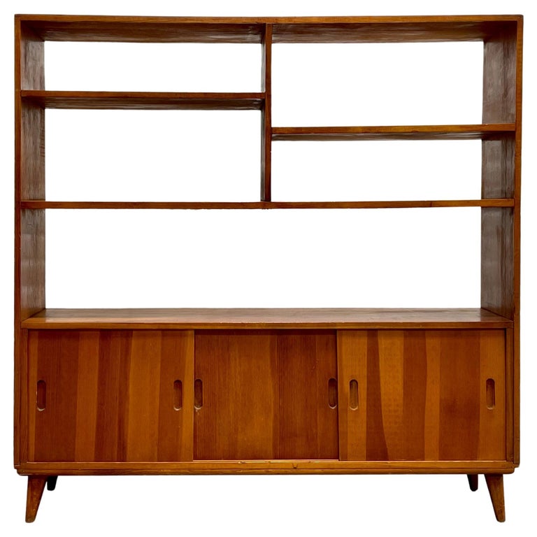 Vintage Mid Century MODERN Bookcase / Room Divider, c. 1950's For Sale