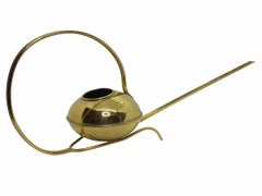 Vintage Mid-Century Modern Brass Bonsai Watering Can with Long Spout, 1960s