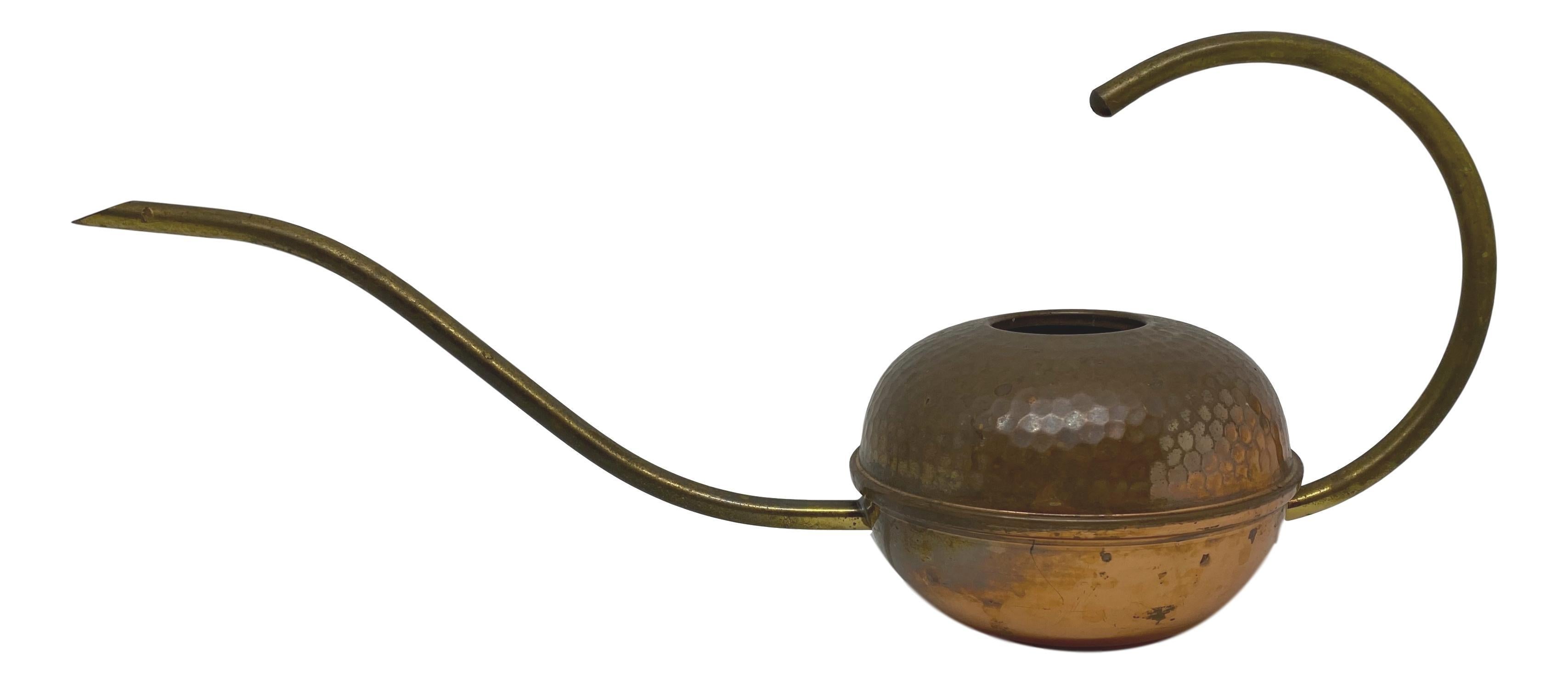 copper watering can vintage