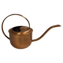 Vintage Mid-Century Modern Copper Watering Can, 1950s