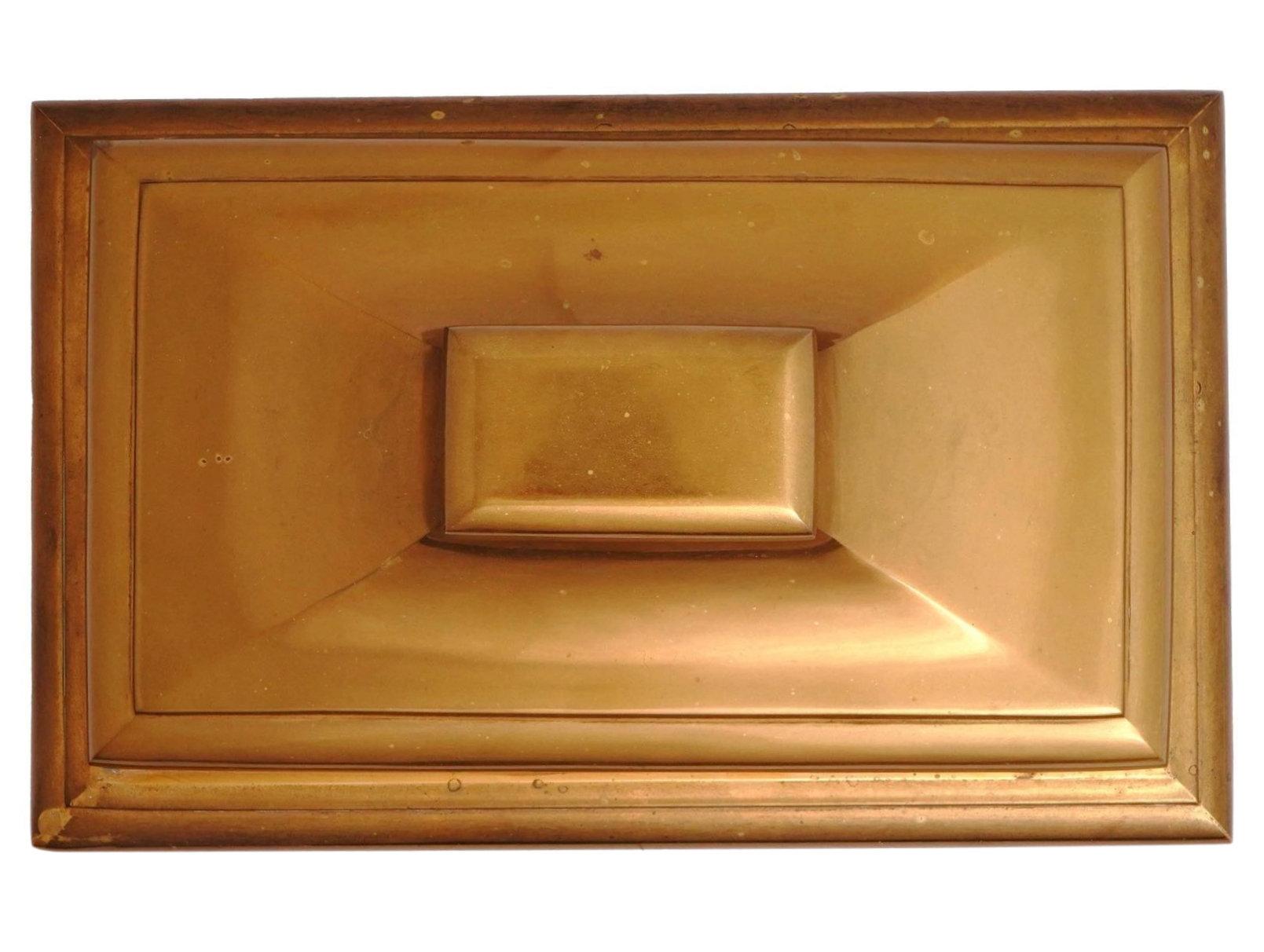 Vintage Mid-Century Modern Brass Jewelry Box from Chapman For Sale 2
