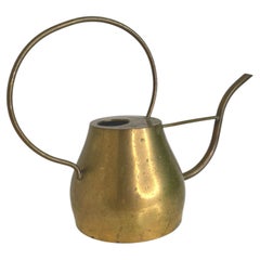 Vintage Mid-Century Modern Brass Watering Can Germany, 1960s