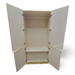 Vintage Mid Century Modern Bronze Mirrored and Brass Finish Bedroom Set