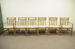 Vintage Mid Century Modern Broyhill Premier Walnut Invitation Dining Set - 10 Pc