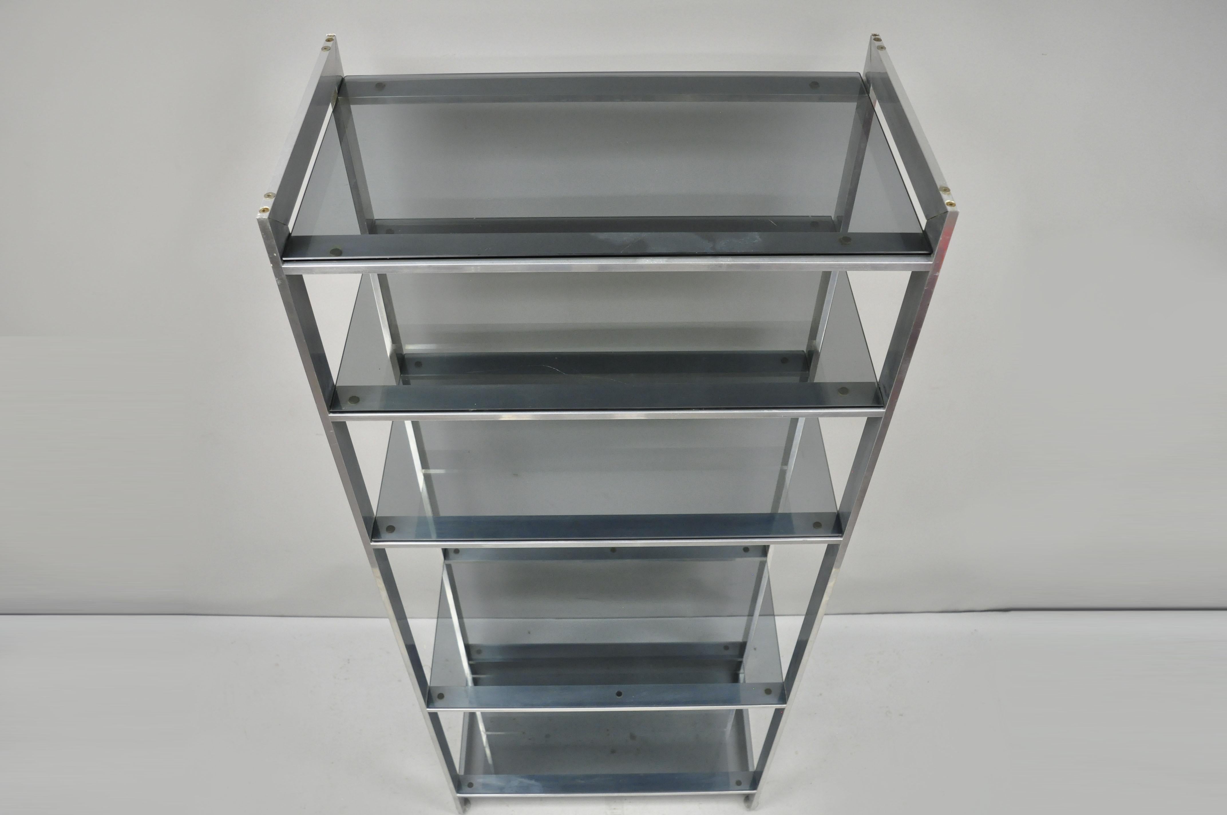 vintage chrome shelf