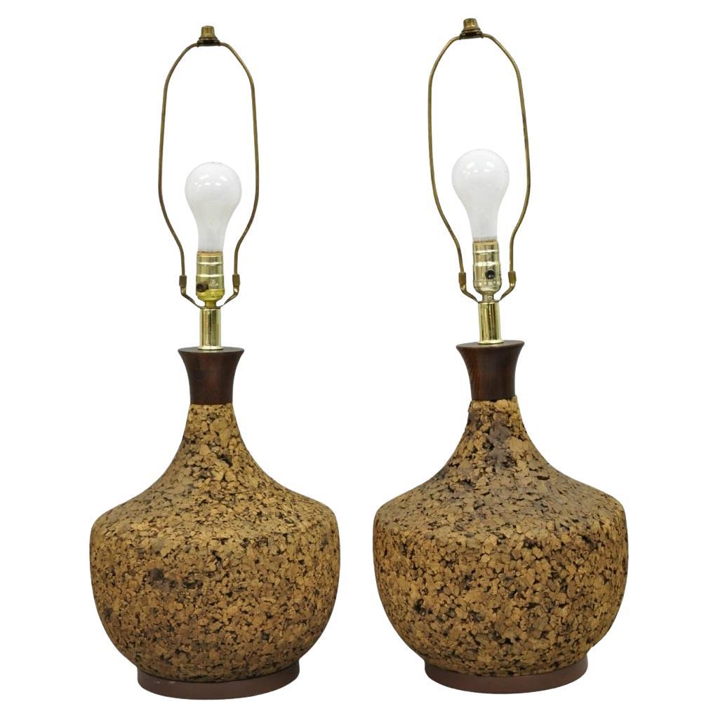 Cork Table Lamps