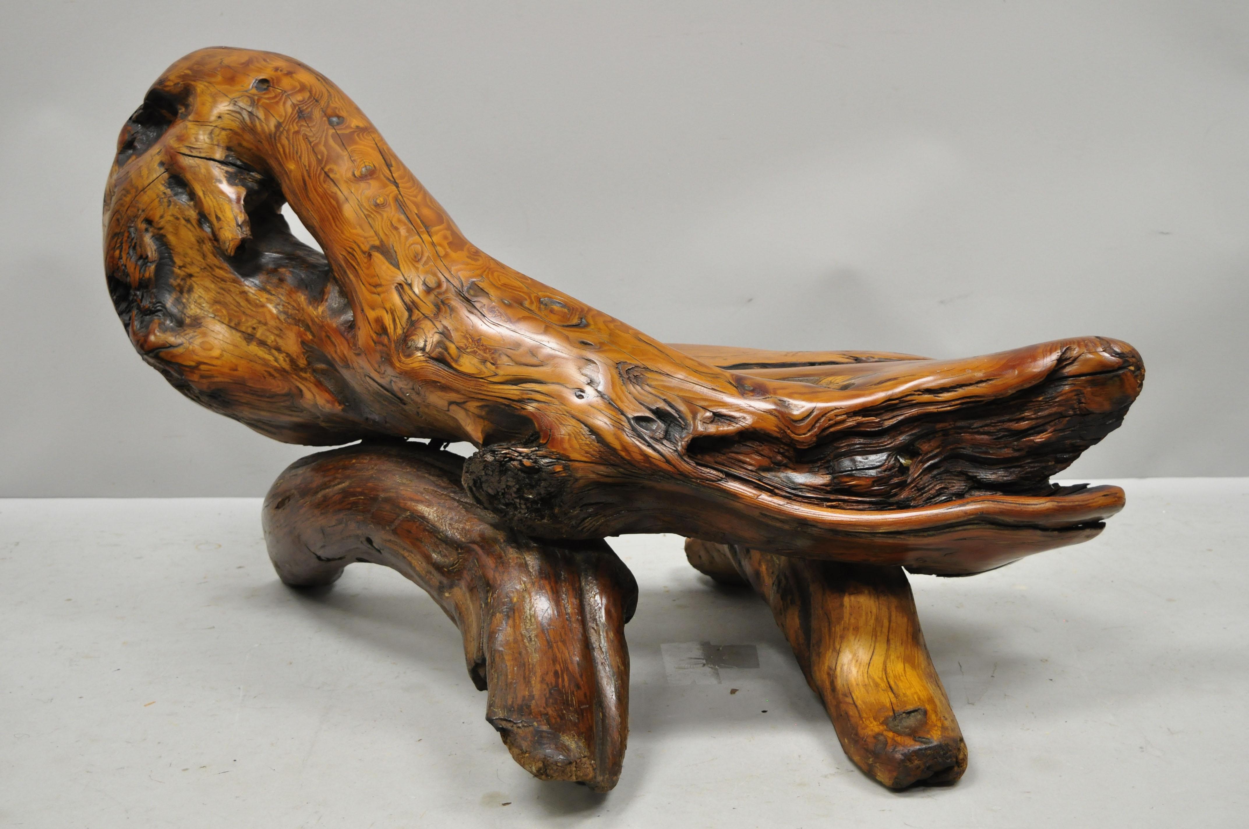 driftwood stool