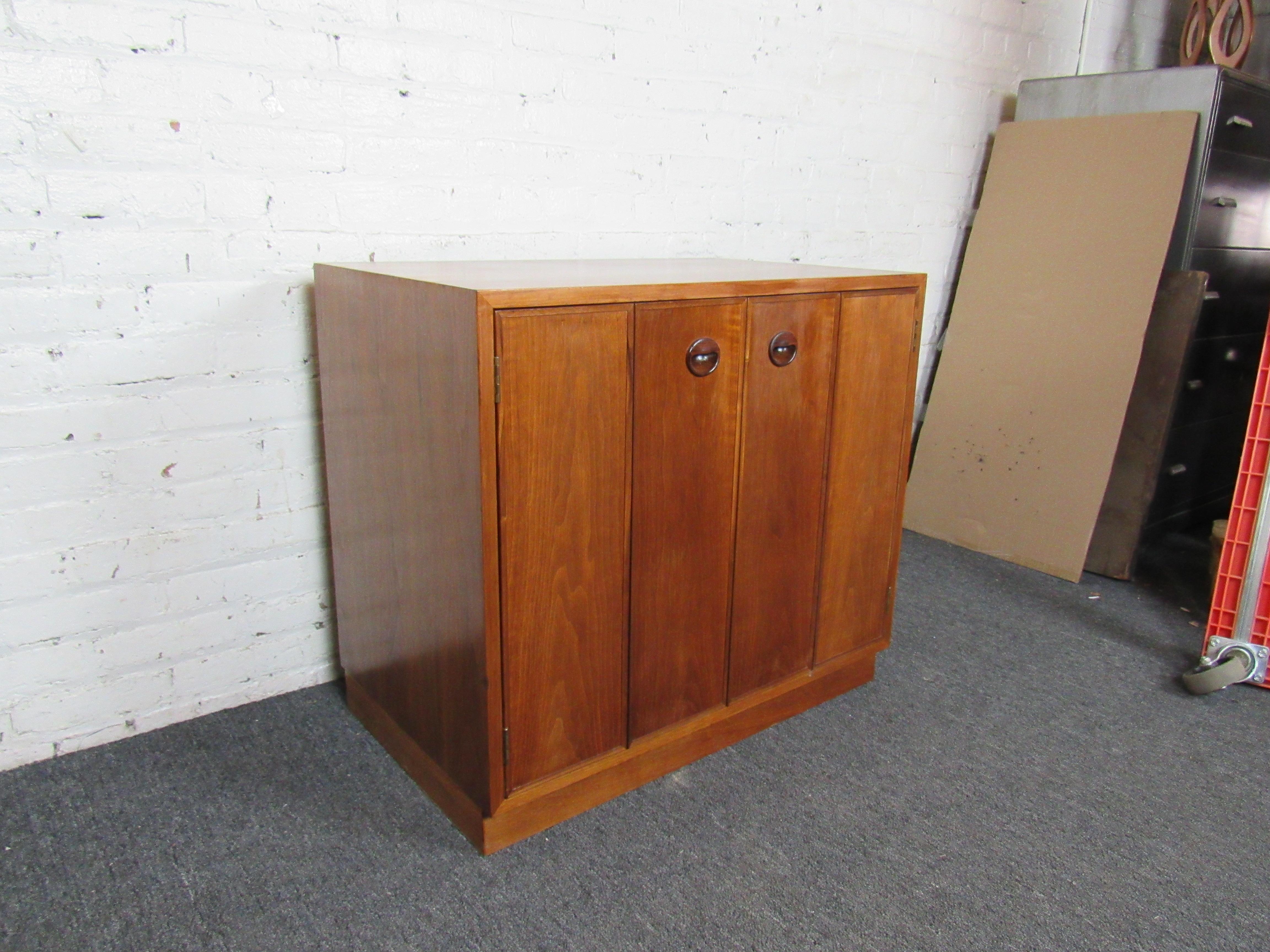 vintage mid century modern cabinet