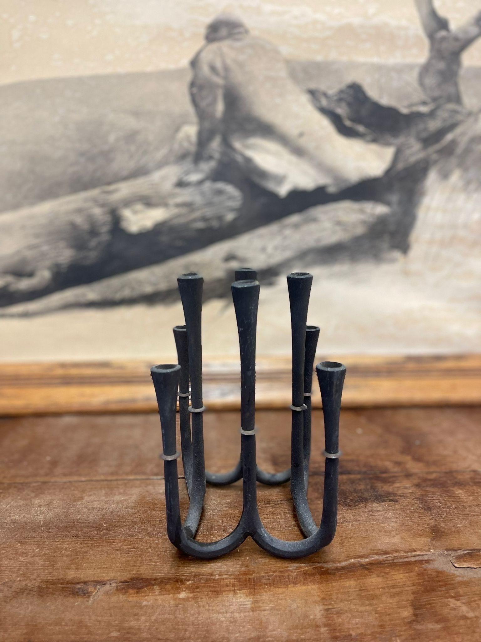 Late 20th Century Vintage Mid Century Modern Candle Holders by Jens H. Quistgaar for Dansk Design. For Sale