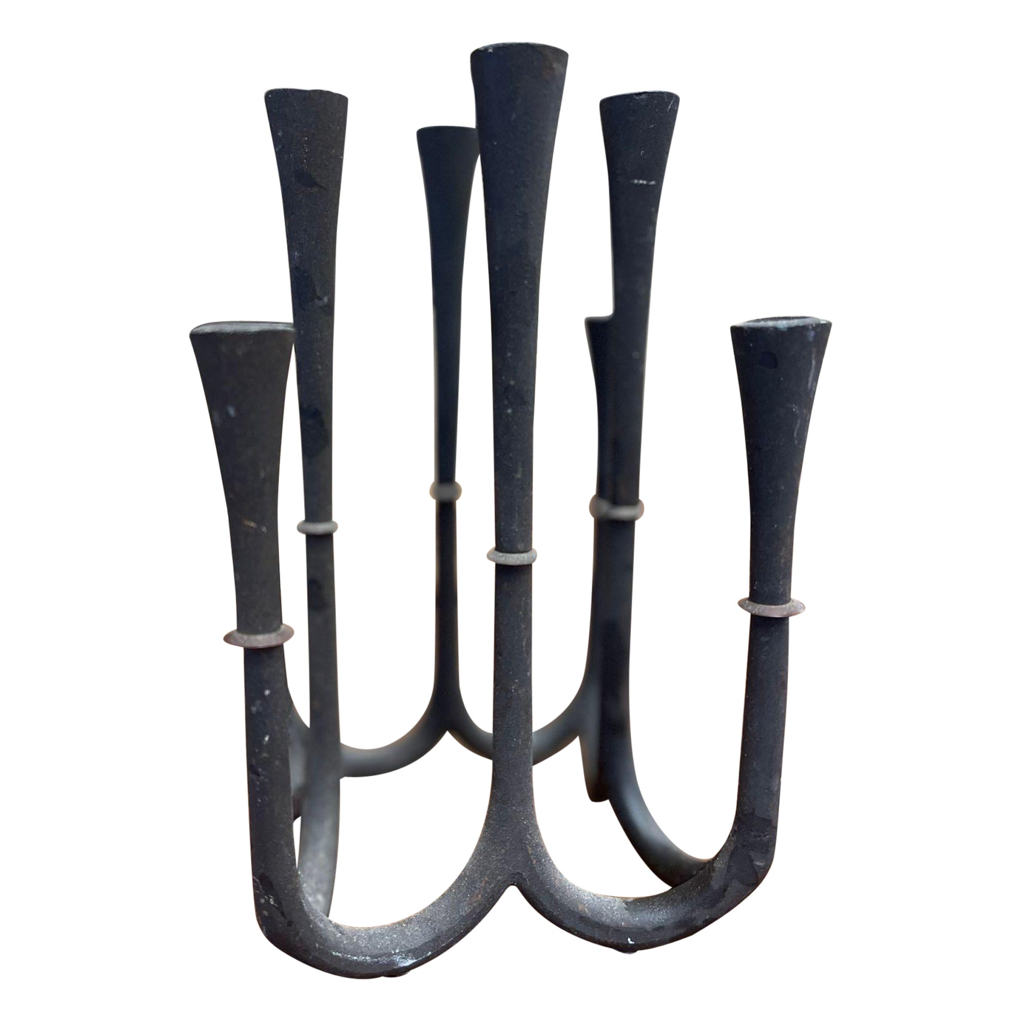Vintage-Kerzenhalter aus der Mitte des Jahrhunderts von Jens H. Quistgaar für Dansk Design.