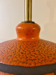 Vintage Mid-Century Modern Ceramic Table Lamp - Bitossi Style