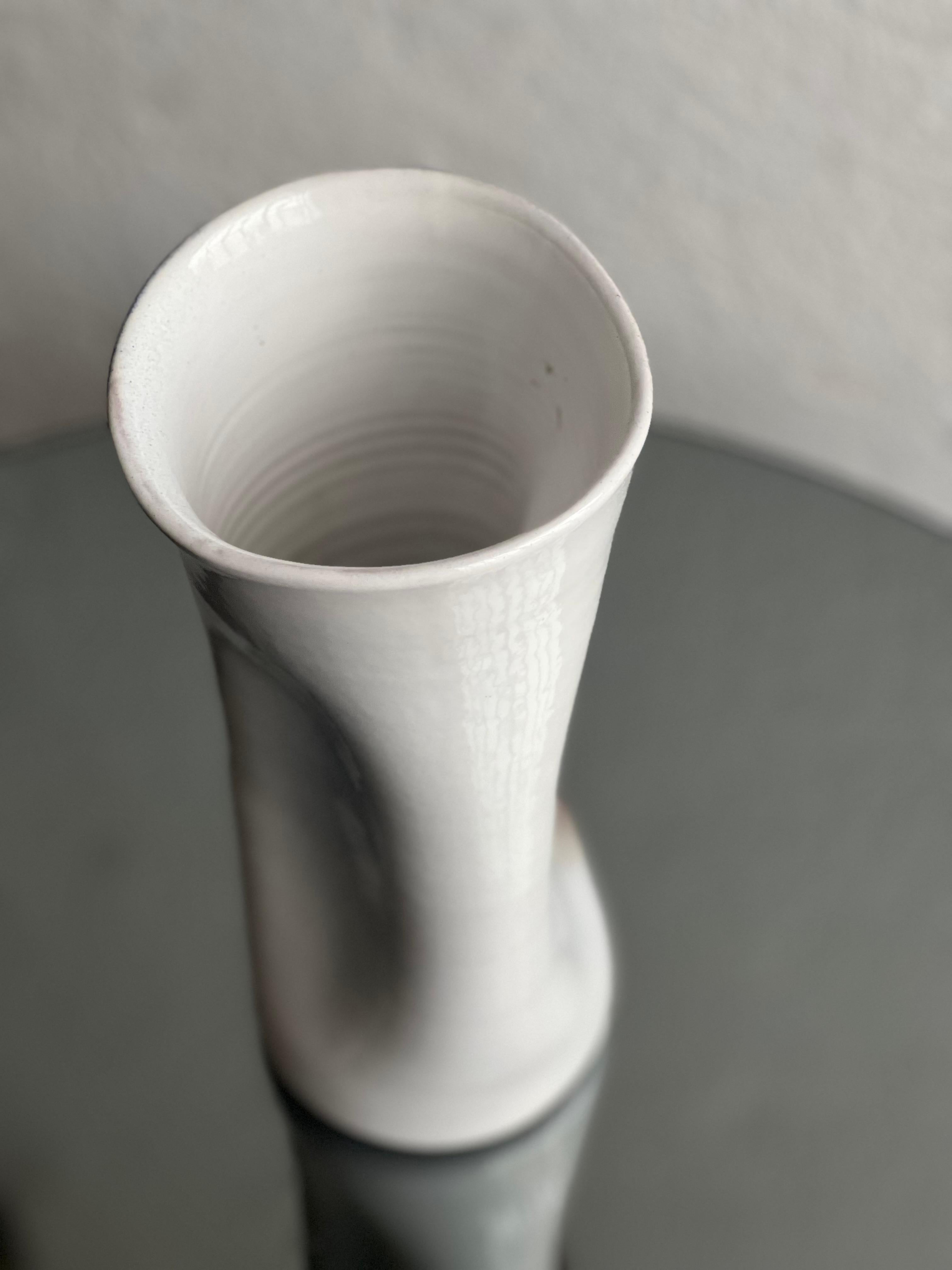 Vintage-Vase aus Keramik, handbemalt, Mid-Century Modern, Vintage  Italienisch Pino Castagna im Angebot 6