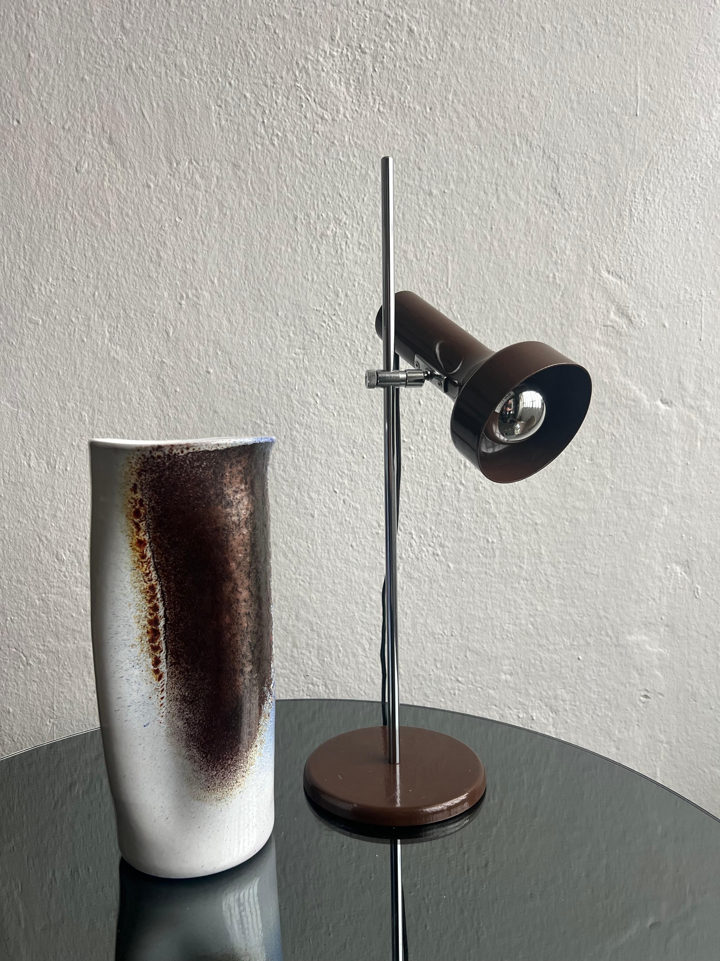 Vintage-Vase aus Keramik, handbemalt, Mid-Century Modern, Vintage  Italienisch Pino Castagna im Zustand „Gut“ im Angebot in Milano, IT