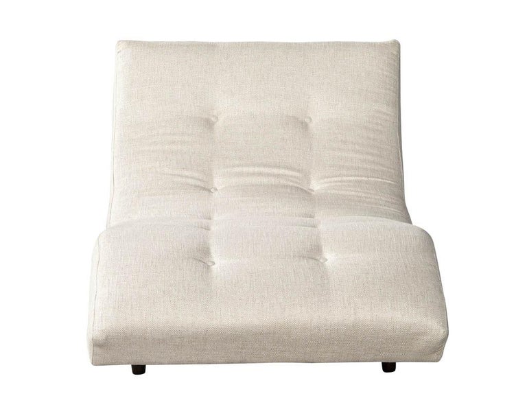 Vintage Mid Century Modern Chaise Lounge Recamier For Sale At 1stdibs Whether your style is mid century, modern, transitional or contemporary, you'll find the perfect lounge chair at designdistrict modern.