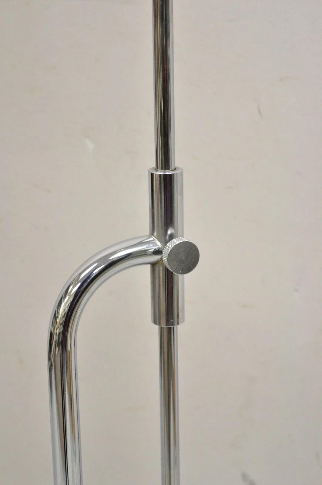 Mid-Century Modern Vintage Mid Century Modern Chrome Modernist Adjustable 