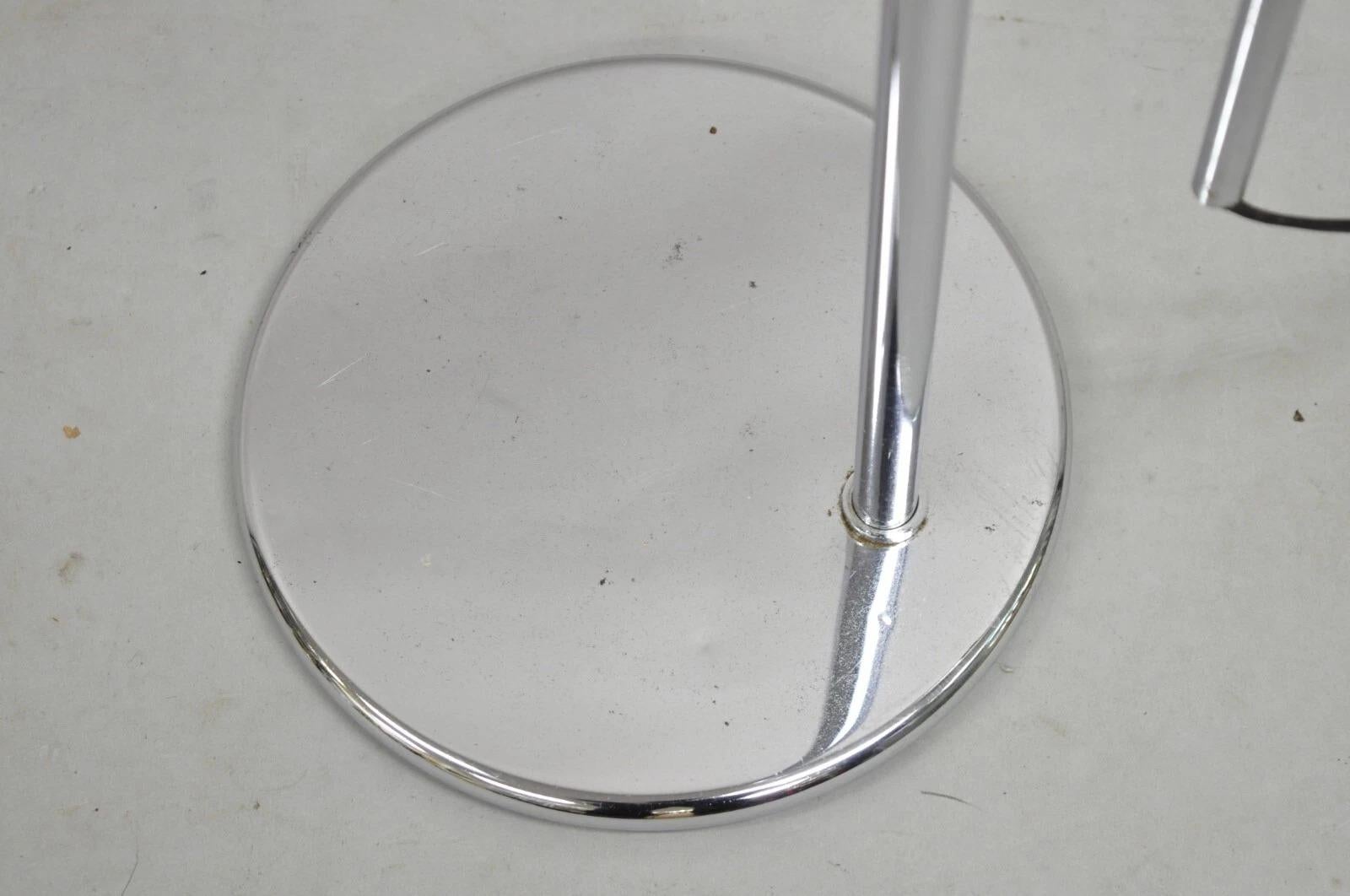 Vintage Mid Century Modern Chrome Modernist Adjustable 