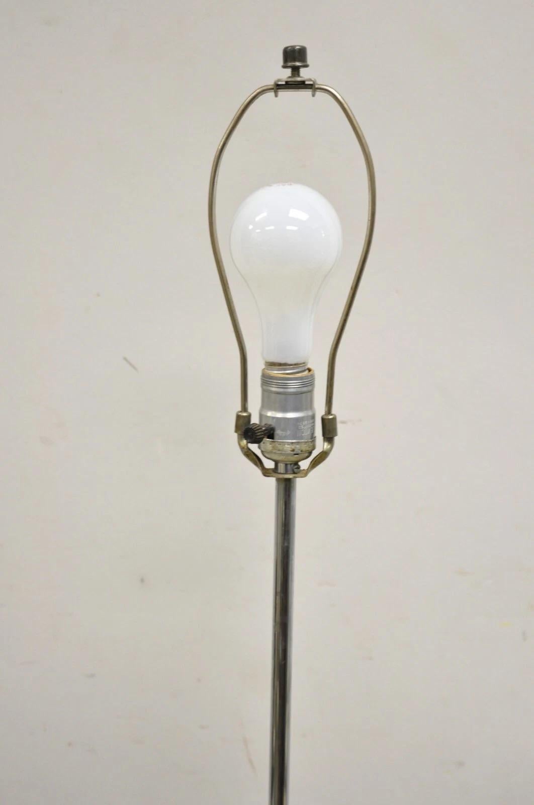 Vintage Mid Century Modern Chrome Modernist Adjustable 