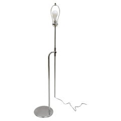 Verstellbare Vintage-Stehlampe „Saxophone“ aus Chrom, Moderne der Mitte des Jahrhunderts