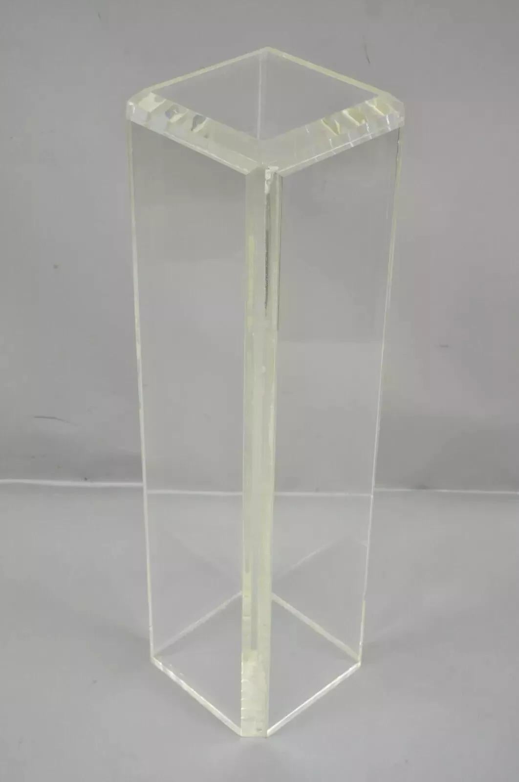 Mid-Century Modern Vintage Mid Century Modern Clear Lucite 36