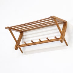 Vintage Mid-Century Modern Coatrack made from Oak