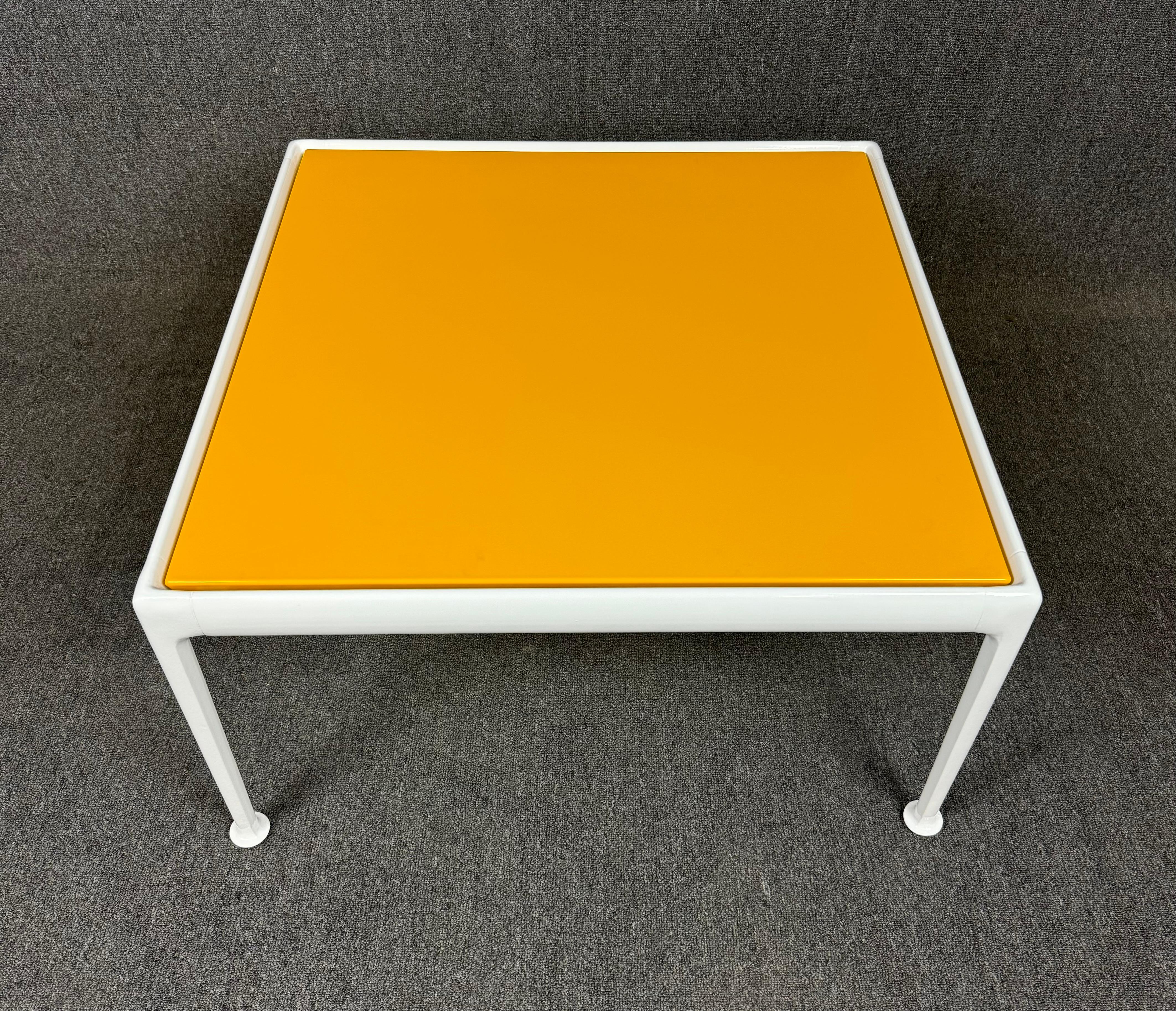 Powder-Coated Vintage Mid Century Modern Coffee 