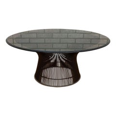 Mesa de centro moderna de mediados de siglo de Warren Platner para Knoll