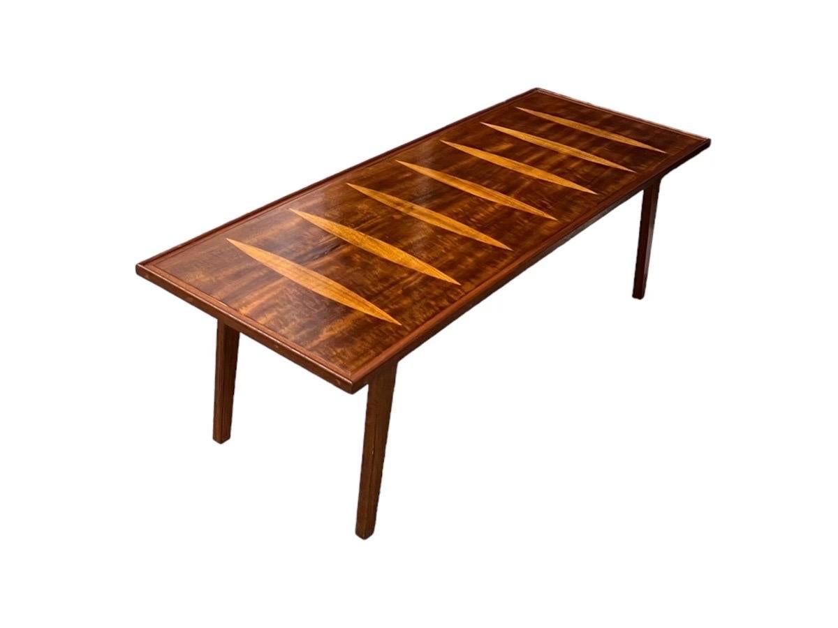 Wood Vintage Mid-Century Modern Coffee Table Stand For Sale