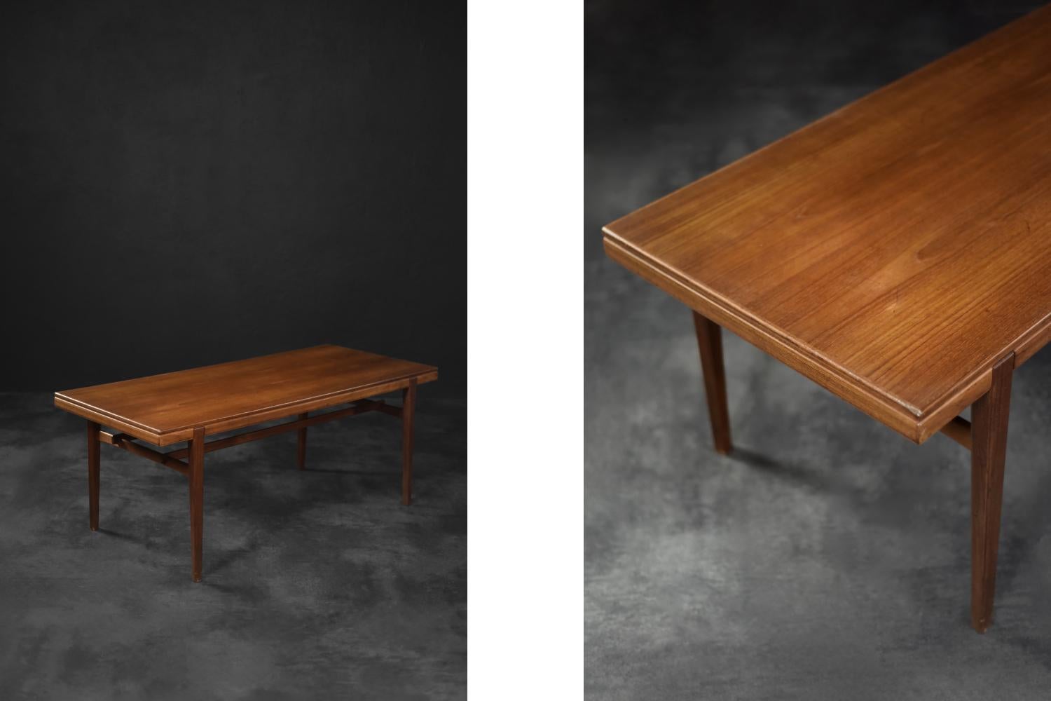Vintage Mid-Century Modern Cosmos Couchtisch von Sven Engström&Gunnar Myrstrand im Angebot 7