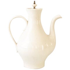 Vintage Mid-Century Modern Cream Coffee Pot