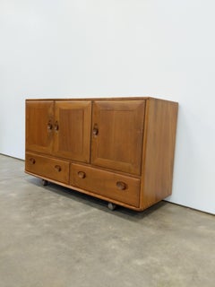Vintage Mid Century Modern Credenza / Sideboard by Ercol