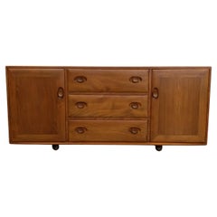 Vintage Mid Century Modern Credenza / Sideboard by Ercol