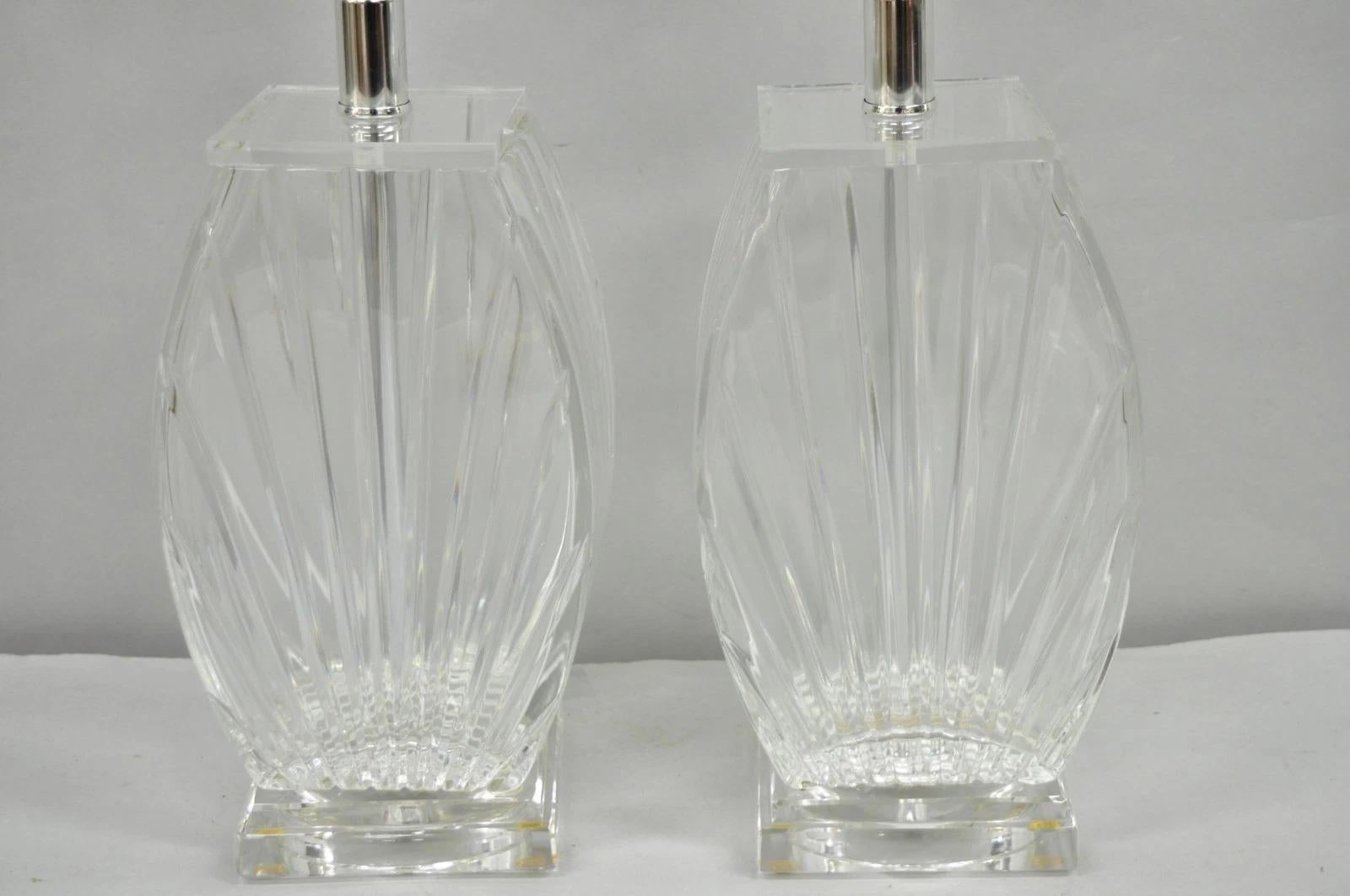 Paire de lampes de table 