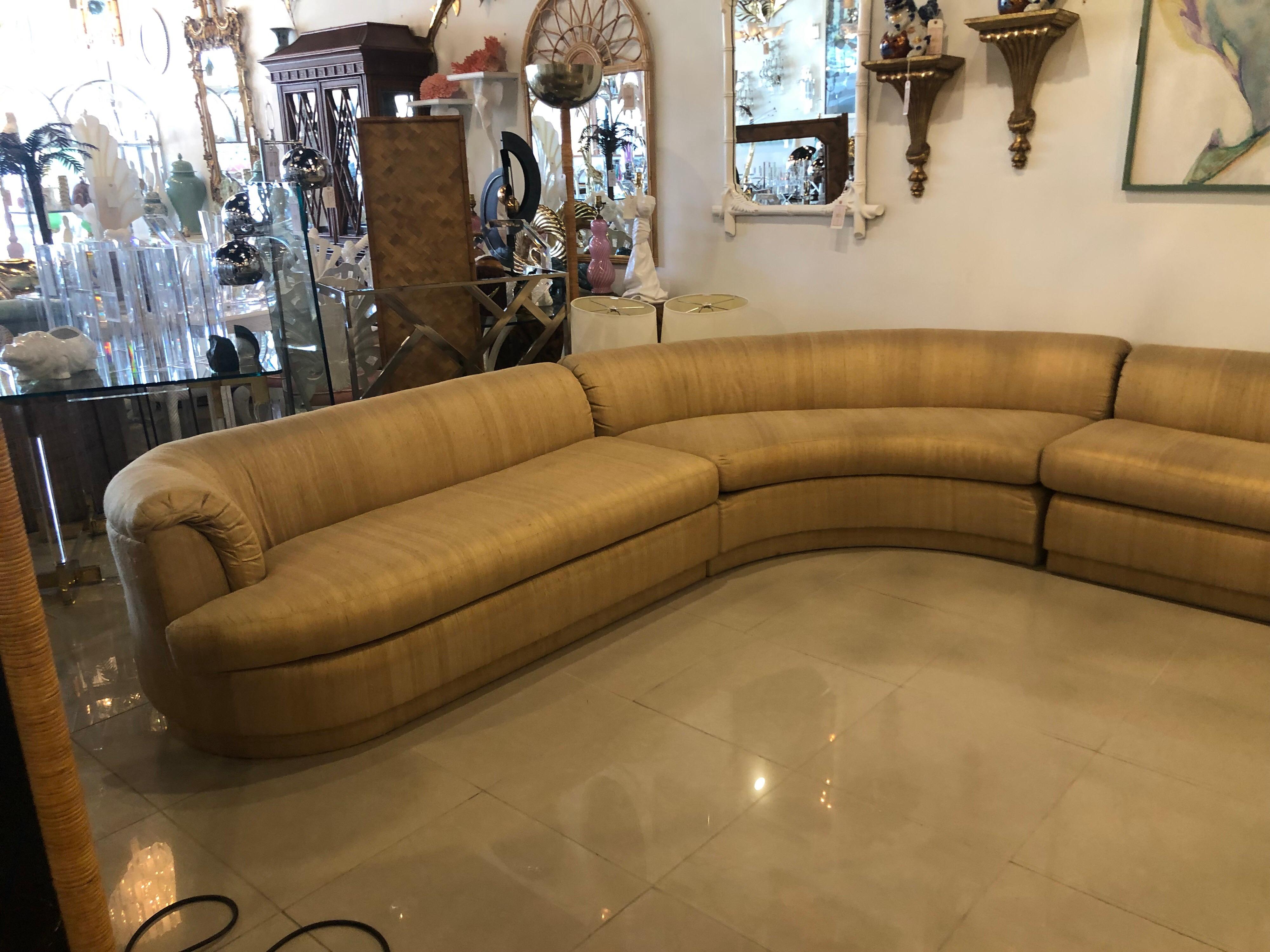 vintage mid century modern sectional sofa