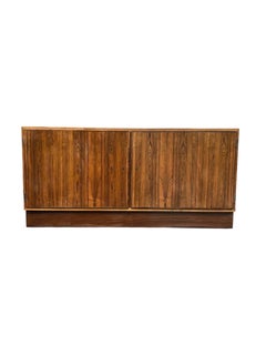 Vintage Mid Century Modern Danish Credenza Console , Side Board by Hundevad
