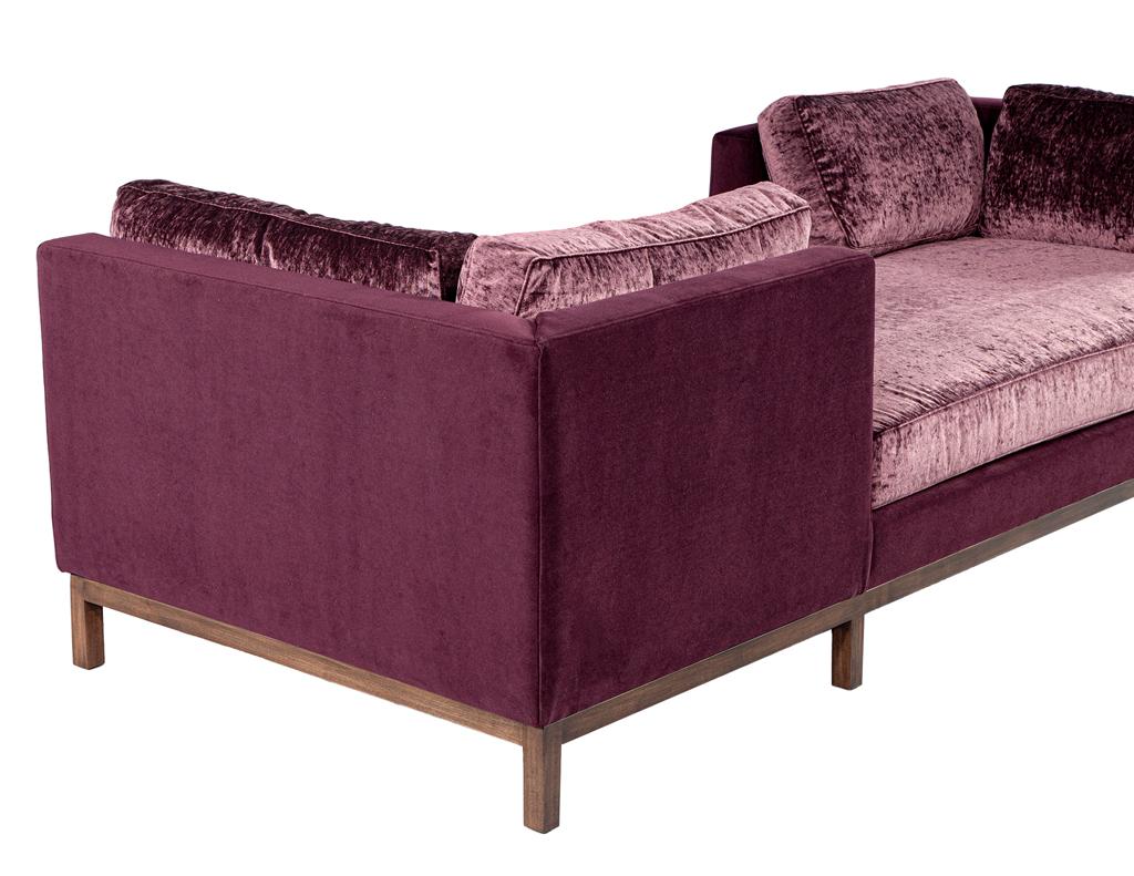 Vintage Mid-Century Modern Daybed Sofa Lounger For Sale 4