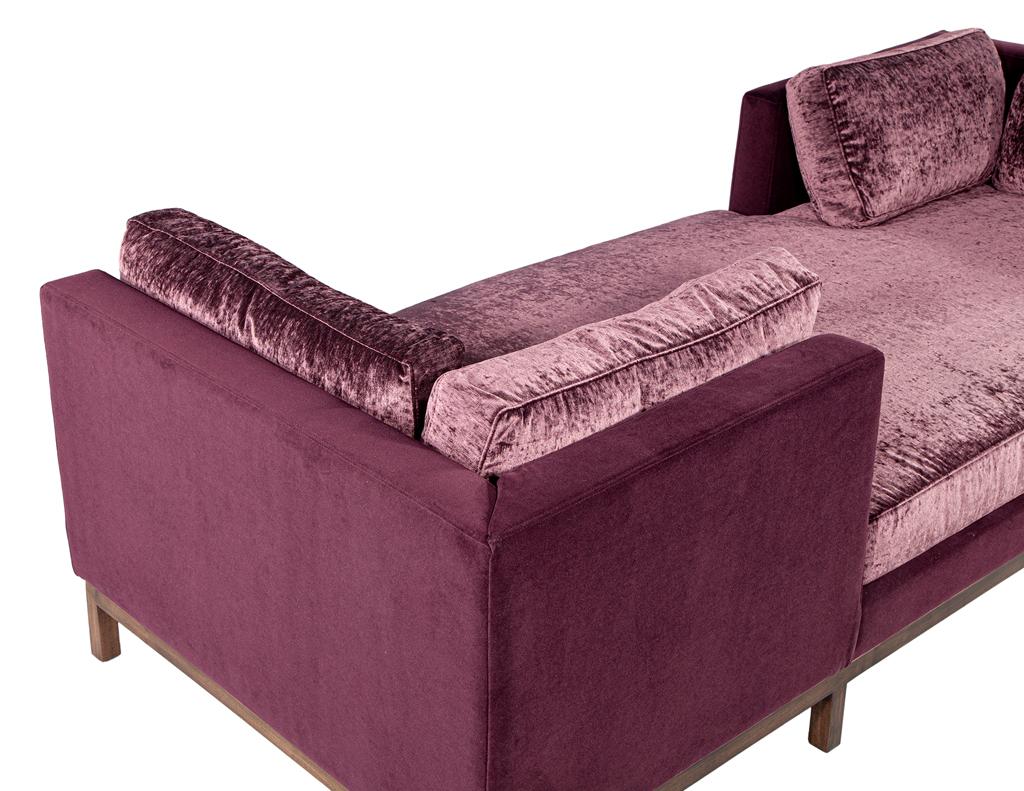 Vintage Mid-Century Modern Daybed Sofa Lounger For Sale 6