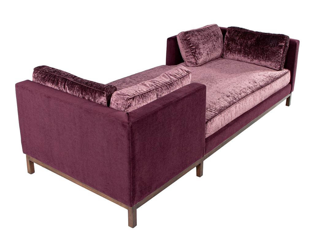 Vintage Mid-Century Modern Daybed Sofa Lounger For Sale 8