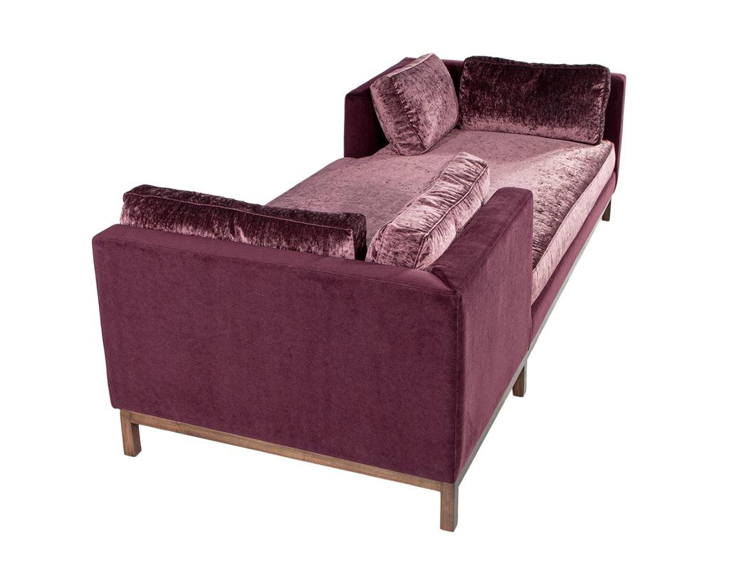 Vintage Mid-Century Modern Daybed Sofa Lounger For Sale 9