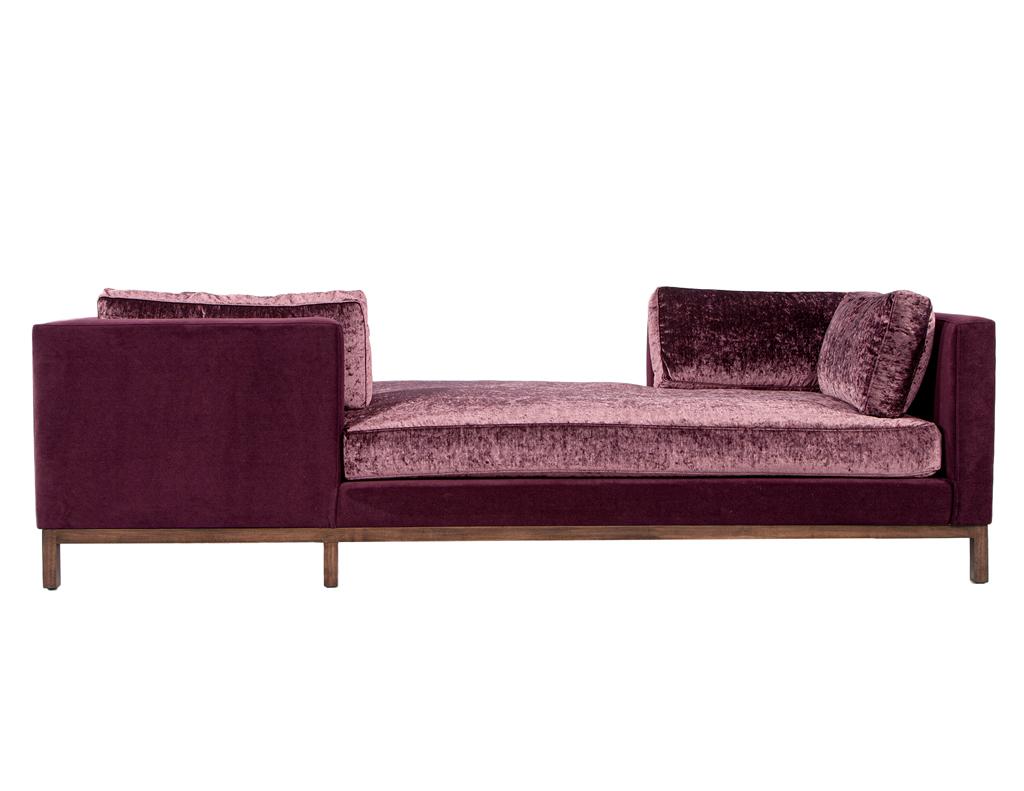 Vintage Mid-Century Modern Daybed Sofa Lounger For Sale 10